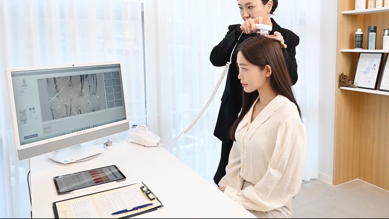 WT-METHODE 탈모 케어 프로세스 영상